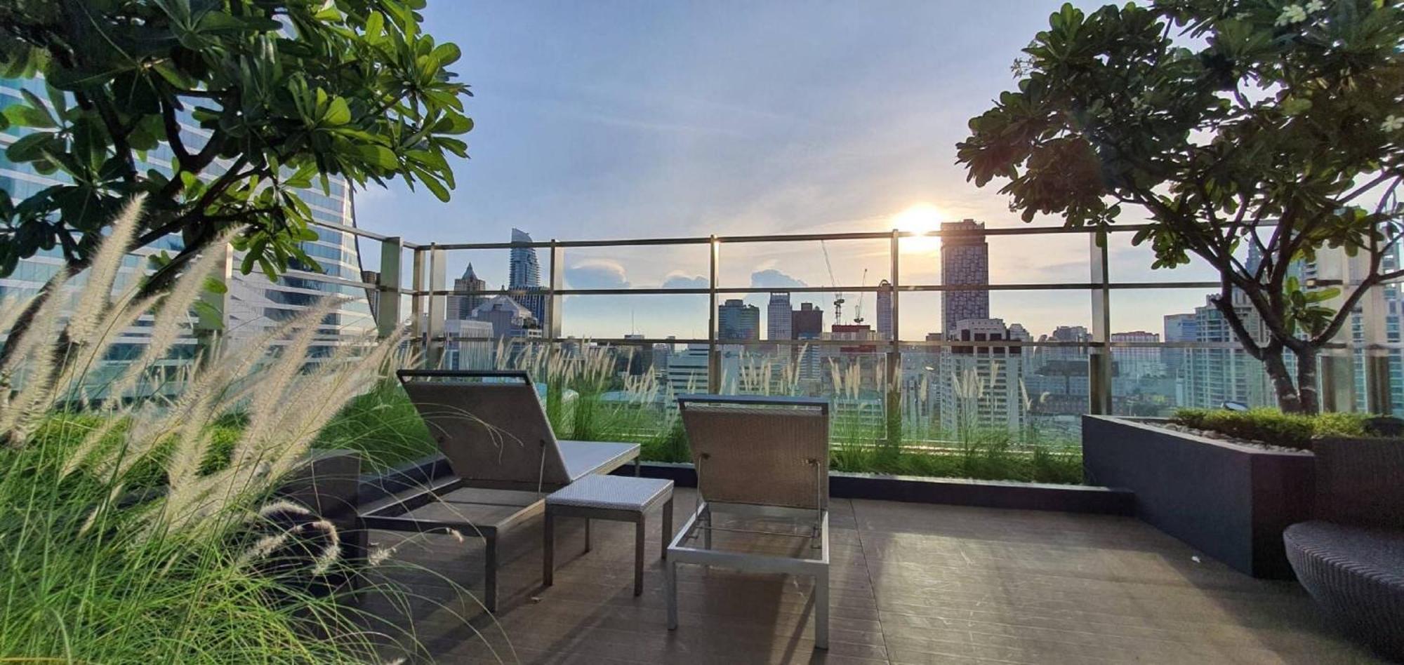 Sivatel Bangkok Hotel Kültér fotó Rooftop garden